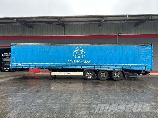 Krone SD Curtainsider/Rungen/Hubdach/Box/Liftachse Curtainsider semi-trailers