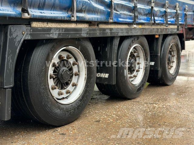 Krone SD Curtainsider, Edscha / MEGA / Liftachse/EBS-E Plachtové návesy
