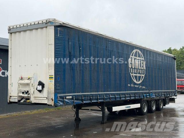Krone SD Curtainsider, Edscha / MEGA / Liftachse/EBS-E Plachtové návesy