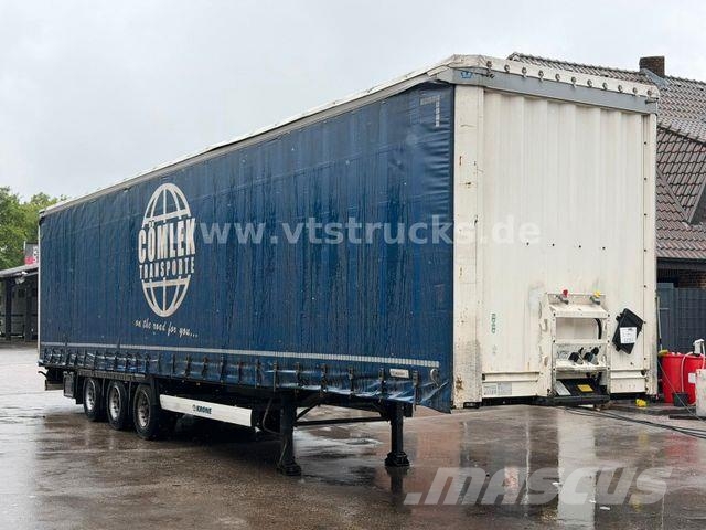 Krone SD Curtainsider, Edscha / MEGA / Liftachse/EBS-E Plachtové návesy