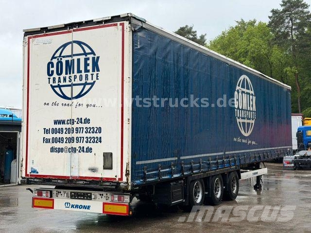 Krone SD Curtainsider, Edscha / MEGA / Liftachse/EBS-E Plachtové návesy