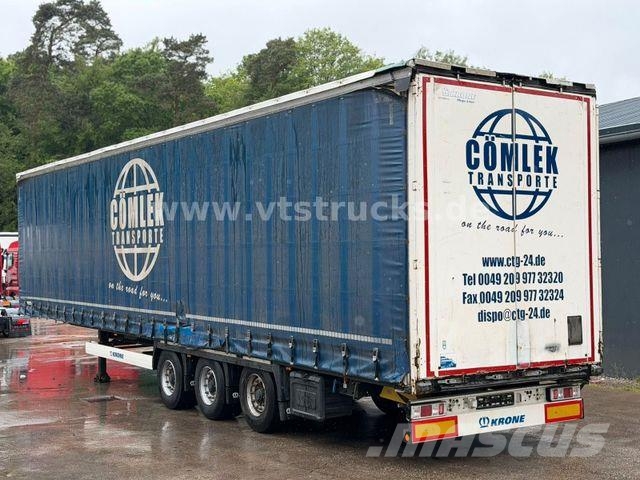 Krone SD Curtainsider, Edscha / MEGA / Liftachse/EBS-E Plachtové návesy