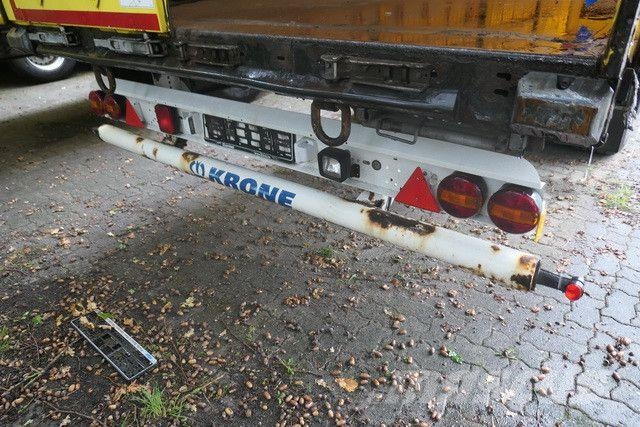 Krone SD, Edcha, Trommelbremse, Export, Luftfederung Semirremolques con caja de lona