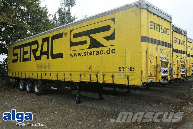 Krone SD, Edcha, Trommelbremse, Export, Luftfederung Semirremolques con caja de lona