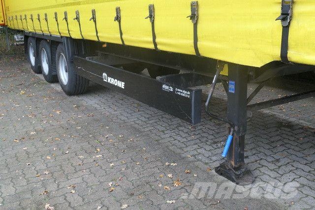 Krone SD, Edcha, Trommelbremse, Export, Luftfederung Semirremolques con caja de lona