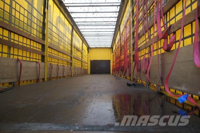 Krone SD, Edcha, Trommelbremse, Export, Luftfederung Semirremolques con caja de lona