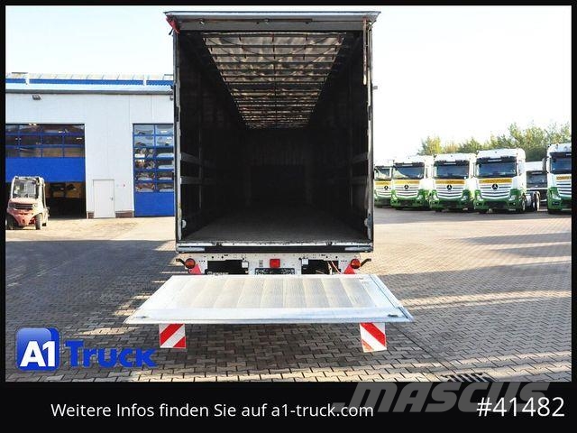 Krone SD, Getränke, LBW, VDI 2700, Alufelgen Curtainsider semi-trailers