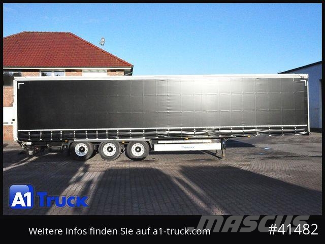 Krone SD, Getränke, LBW, VDI 2700, Alufelgen Curtainsider semi-trailers