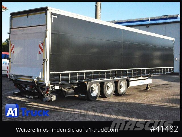 Krone SD, Getränke, LBW, VDI 2700, Alufelgen Curtainsider semi-trailers