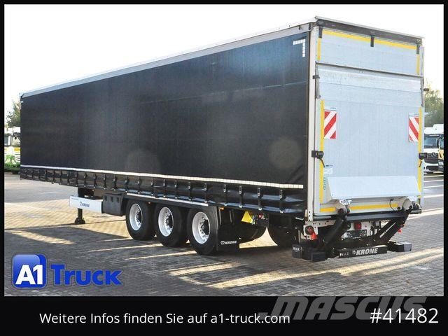 Krone SD, Getränke, LBW, VDI 2700, Alufelgen Curtainsider semi-trailers