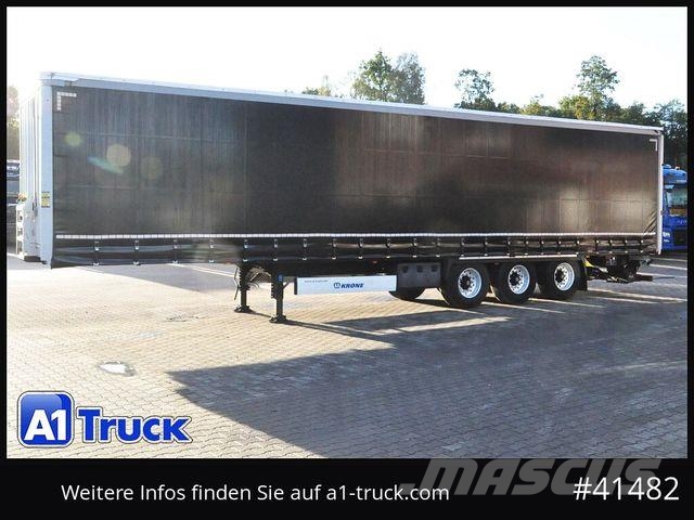Krone SD, Getränke, LBW, VDI 2700, Alufelgen Curtainsider semi-trailers