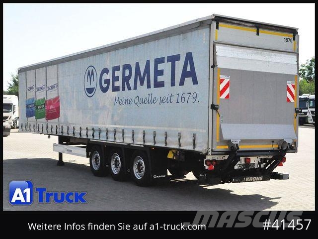 Krone SD, Getränke, Safe Curtain, LBW, VDI 2700 Curtainsiderauflieger