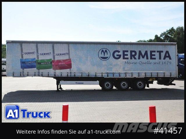 Krone SD, Getränke, Safe Curtain, LBW, VDI 2700 Curtainsiderauflieger