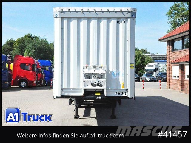 Krone SD, Getränke, Safe Curtain, LBW, VDI 2700 Curtainsiderauflieger