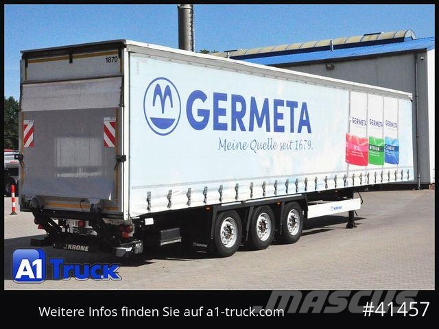 Krone SD, Getränke, Safe Curtain, LBW, VDI 2700 نصف مقطورات بباب جانبي