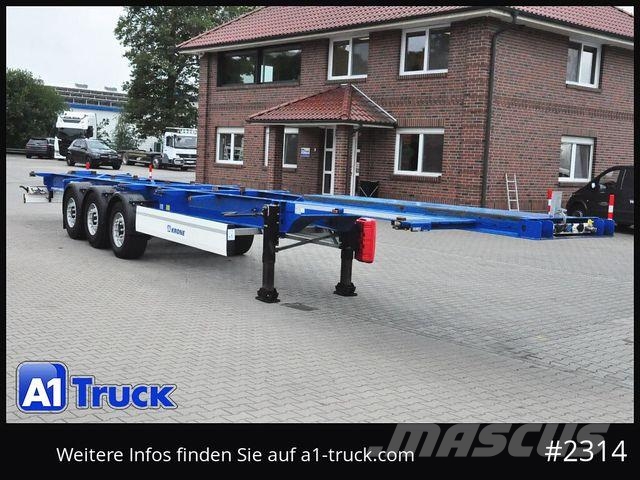 Krone SD Lang 2x 7.45 BDF Wechselbrücken Semirimorchi Ribassati