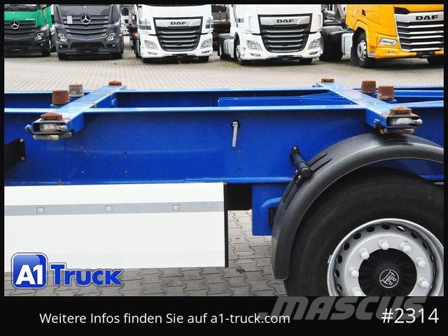 Krone SD Lang 2x 7.45 BDF Wechselbrücken Semirimorchi Ribassati
