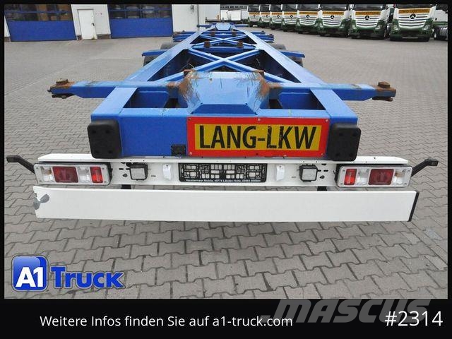 Krone SD Lang 2x 7.45 BDF Wechselbrücken Semirimorchi Ribassati