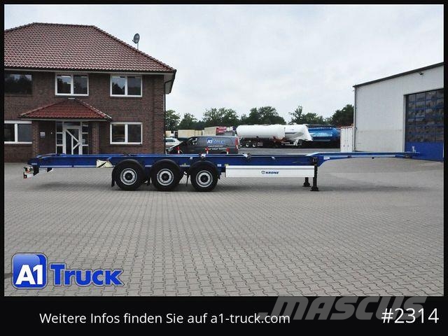 Krone SD Lang 2x 7.45 BDF Wechselbrücken Semirimorchi Ribassati