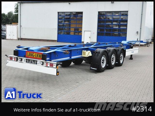 Krone SD Lang 2x 7.45 BDF Wechselbrücken Semirimorchi Ribassati