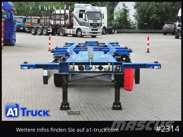 Krone SD Lang 2x 7.45 BDF Wechselbrücken Semirimorchi Ribassati