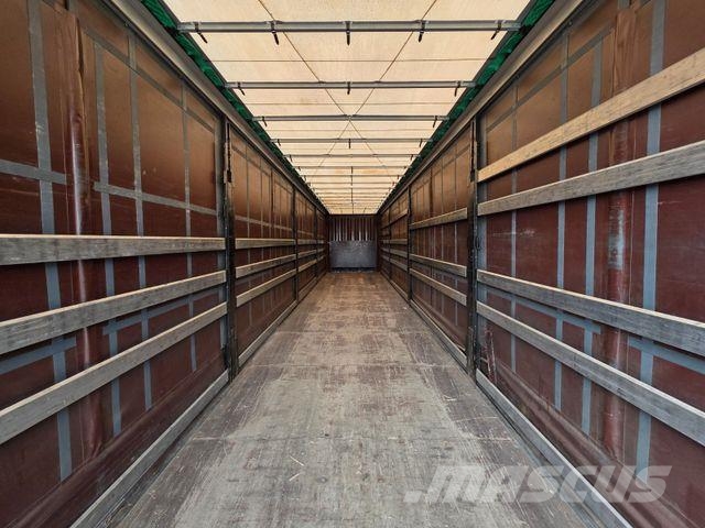 Krone SD | Liftachse | EDSCHA Semi remorque à rideaux coulissants (PLSC)