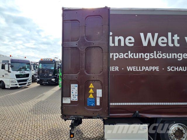 Krone SD | Liftachse | EDSCHA Semi remorque à rideaux coulissants (PLSC)