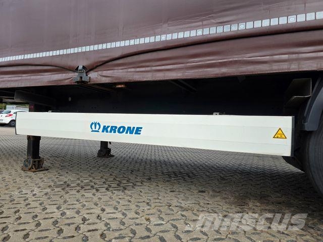 Krone SD | Liftachse | EDSCHA Semi remorque à rideaux coulissants (PLSC)