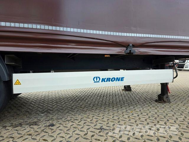 Krone SD | Liftachse | EDSCHA Semi remorque à rideaux coulissants (PLSC)