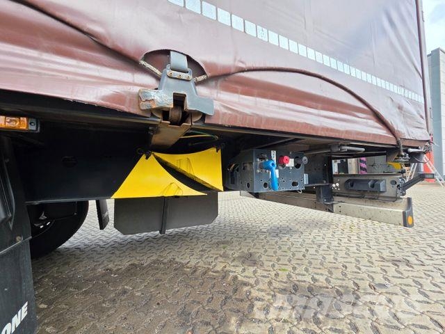Krone SD | Liftachse | EDSCHA Semi remorque à rideaux coulissants (PLSC)