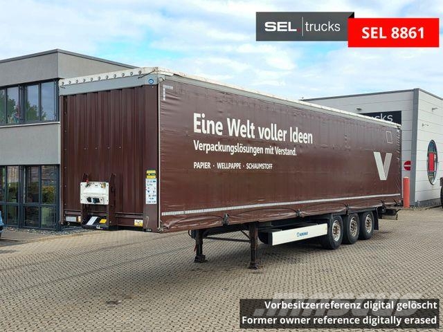 Krone SD | Liftachse | EDSCHA Semi remorque à rideaux coulissants (PLSC)