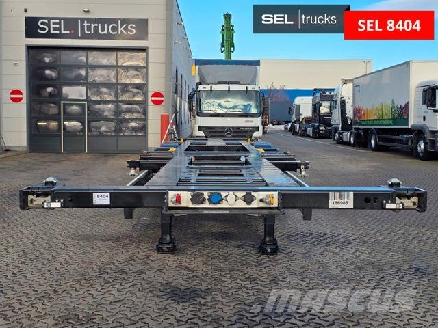 Krone SD / Liftachse / Teleskop / 11.908 - 13.403 Semirremolques de carga baja