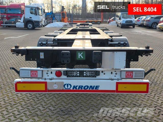 Krone SD / Liftachse / Teleskop / 11.908 - 13.403 Semirremolques de carga baja