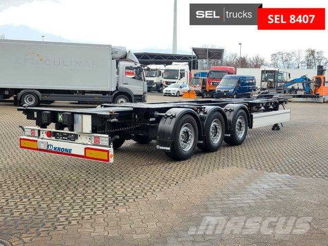 Krone SD / Liftachse / Teleskop / 11.908 - 13.403 mm Low loader-semi-trailers