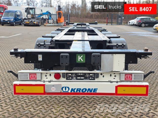 Krone SD / Liftachse / Teleskop / 11.908 - 13.403 mm Low loader-semi-trailers