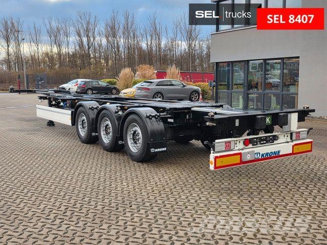 Krone SD / Liftachse / Teleskop / 11.908 - 13.403 mm Low loader-semi-trailers