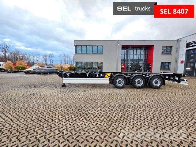 Krone SD / Liftachse / Teleskop / 11.908 - 13.403 mm Low loader-semi-trailers