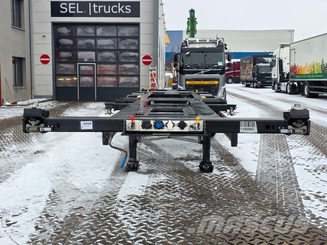 Krone SD / Liftachse / Teleskop / 11.908 - 13.403 mm Low loader-semi-trailers