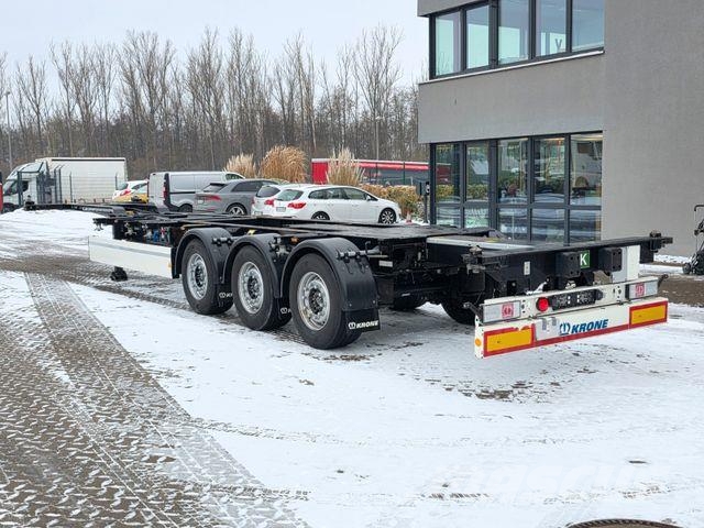 Krone SD / Liftachse / Teleskop / 11.908 - 13.403 mm Low loader-semi-trailers