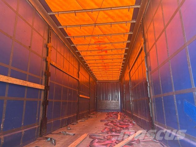 Krone SD / Mega / TüV 10-26 Semi Reboques Cortinas Laterais