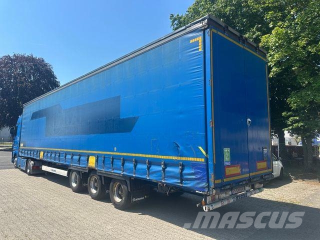 Krone SD / Mega / TüV 10-26 Semi Reboques Cortinas Laterais