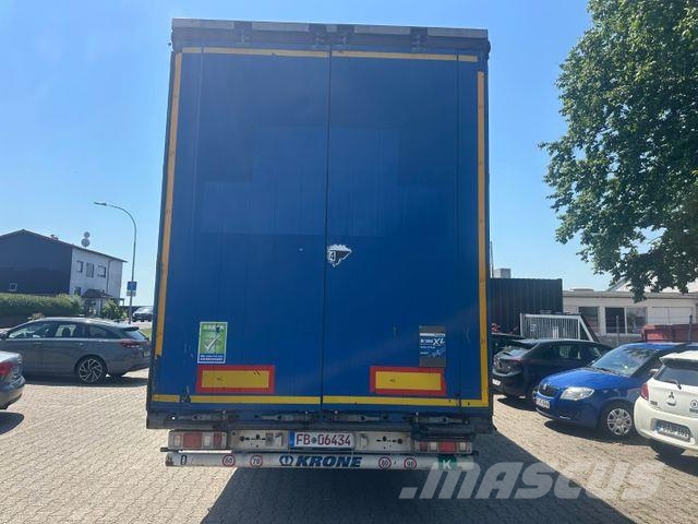 Krone SD / Mega / TüV 10-26 Semi Reboques Cortinas Laterais