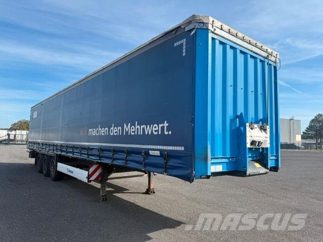 Krone SD Plane Liftachse, Box, Edscha, Hubdach,Rungen Gardintrailer