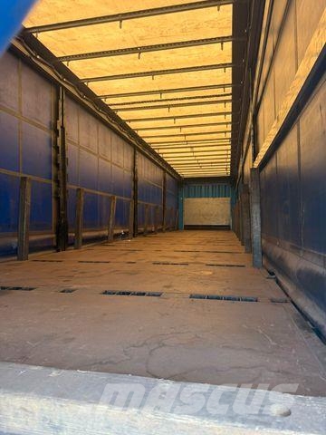 Krone SD Plane Liftachse, Box, Edscha, Hubdach,Rungen Gardintrailer