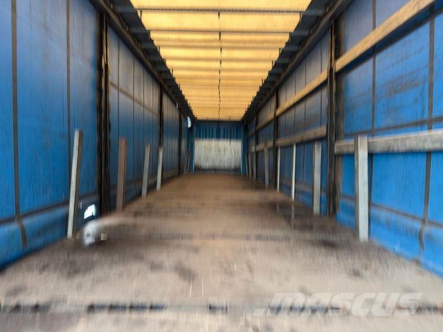 Krone SD Plane Liftachse, Box, Edscha, Hubdach,Rungen Curtainsider semi-trailers