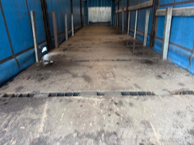 Krone SD Plane Liftachse, Box, Edscha, Hubdach,Rungen Curtainsider semi-trailers
