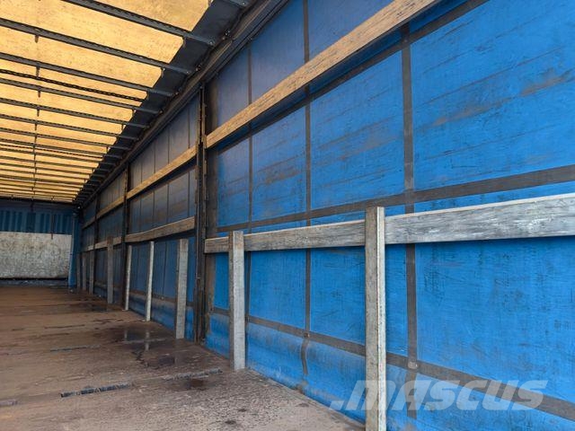 Krone SD Plane Liftachse, Box, Edscha, Hubdach,Rungen Curtainsider semi-trailers