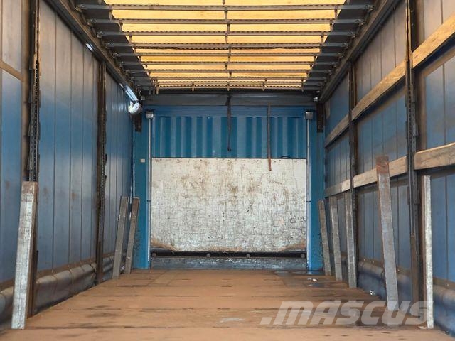 Krone SD Plane Liftachse, Box, Edscha, Hubdach,Rungen Curtainsider semi-trailers