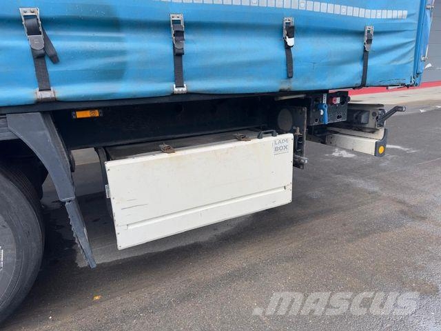 Krone SD Plane Liftachse, Box, Edscha, Hubdach,Rungen Curtainsider semi-trailers