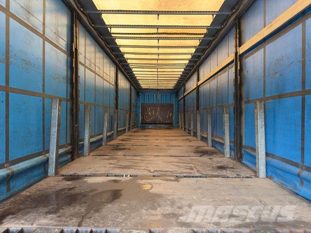 Krone SD Plane Liftachse, Box, Edscha, Hubdach,Rungen Curtainsider semi-trailers